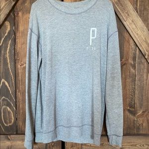 Long grey sweater| Pink